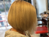 Blonde Bob Cut